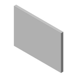 Vermiculitová deska boční, vrchní KV 025N 01, 03 - ORTEN